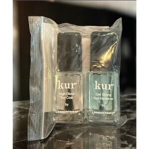 LONDONTOWN Strength & Shine Duo GET STRONG Nail Hardener / HIGH GLOSS Top Coat